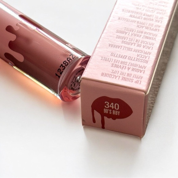 Kylie Lip Shine Lacquer shade 90’s Baby (cool pink) - Picture 4 of 4